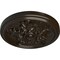 Ekena Millwork Katheryn Ceiling Medallion (Fits Canopies up to 2 1/8"), 14 1/2"OD x 2 3/4"P, Stone Hearth CM14KTSHF - alternate 3